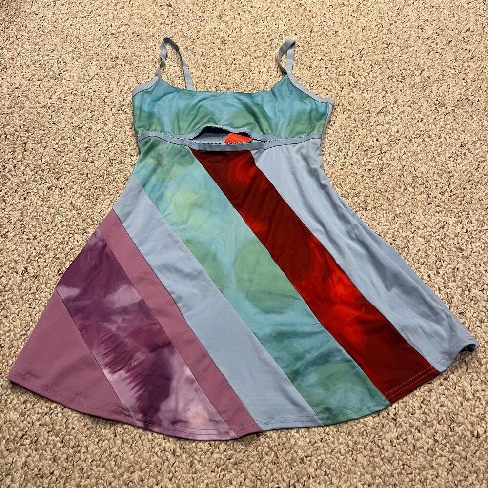 NEW Cider 13 Going on 30 Mini Dress XL Multicolor Casual Stretch Costume Party